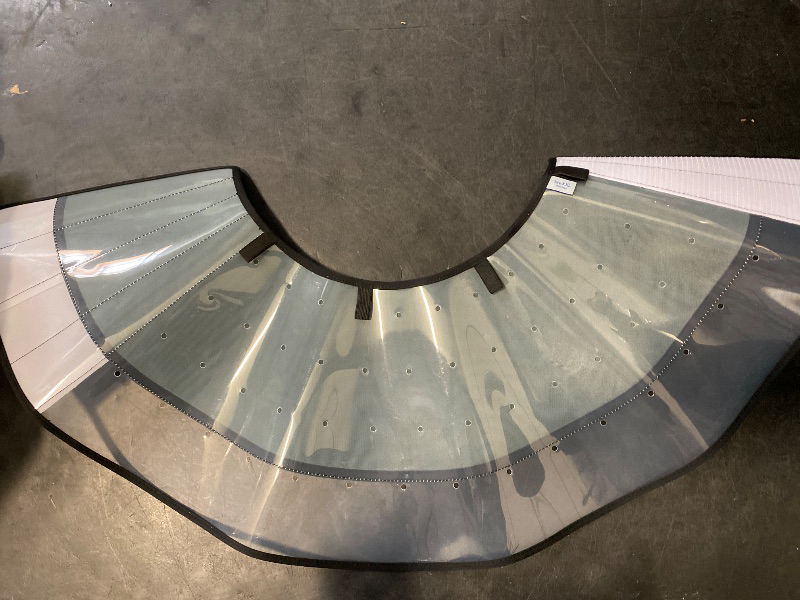 Photo 1 of BARKLESS Soft Dog Cone, Soft Cone for Large Dogs to Stop Licking Biting Wounds, Breathable Surgical E Collar for After Surgery, Adjustable Elizabethan Collar for Neuter Incision Care