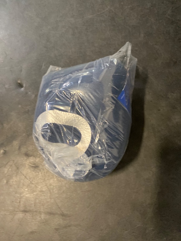 Photo 1 of BCOZZY Travel Neck Pillow for Airplane – Patented Double Support for Head, Neck, and Chin. Best for Long Flights, Plane Sleeping, and Car Rides. Adjustable Size. Fully Washable. Carry Bag. Large, Navy