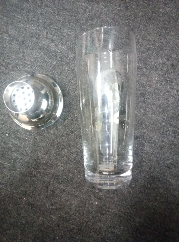 Photo 1 of Fioance Crystal Glass Cocktail & Vintage Shaker, 18.5oz Cutting Design - Exquisite Martini Shaker for Elevated Mixology. Perfect for Barware, Holiday, Homebar, Father's Day, Funny Drinks.
