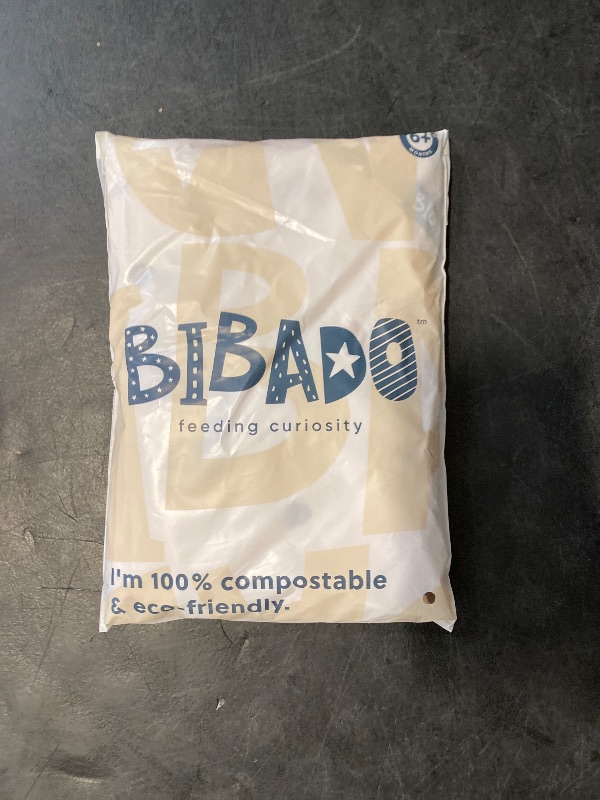 Photo 1 of BIBaDO - Long Sleeve Baby Bibs - Babies & Toddlers 6-36 Months - Coverall Baby Led Weaning Bib - Easy Wipe, Soft & Waterproof