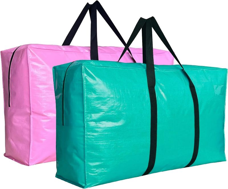 Photo 1 of Extra Large Storage Bags, Jumbo Moving Tent Waterproof Storage Bags, Foldable Big XXL Duffle Bag for Travel, 42x23x13.5inch