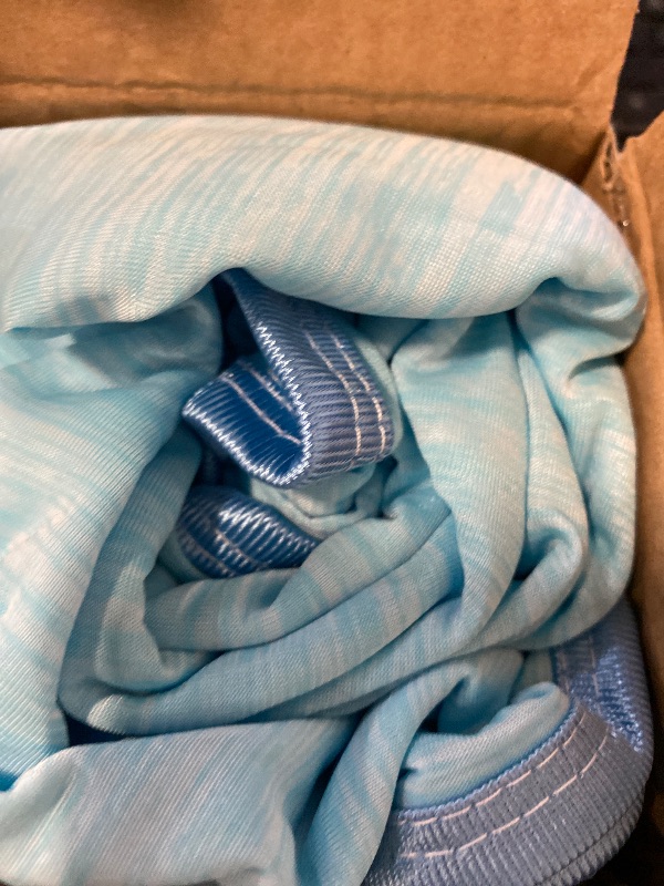 Photo 1 of Topcee Cooling Blanket for Night Sweats Absorbs Heat to Keep Adults, Children Cool on Warm Nights, Q-Max 0.5 Cooling Blankets for Hot Sleepers, Ultra-Cool Lightweight Sofa Throw Blanket (50"x70")