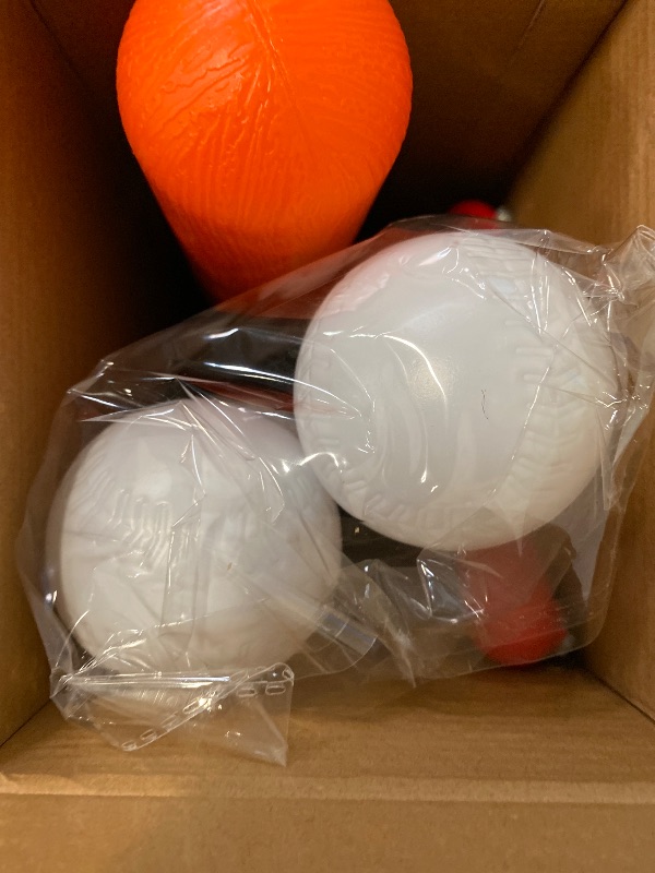 Photo 1 of 2 in 1 Outdoor Water Sprinklers with 4 T Ball Set for Toddlers Kids,Summer Outside Play Equipment Lawn Yard Tee Ball Game for Boys Girls,Hose Connector Included