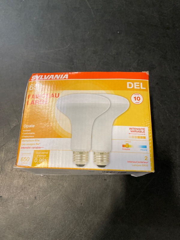 Photo 1 of LED Bulb, Flood/Spotlight, Br30 Lamp, 65 Watt Equivalent, E26 Lamp Base, Dimmable, Warm White Light