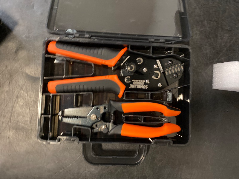 Photo 1 of SOMELINE Crimp Tool Connector Kit, JST-PH 2.0mm/JST-XH 2.5mm/Du Pont 2.54mm Connector Set, 30 Types of Connectors, 32-20 AWG Ratcheting Crimper for Du pont,JST Series,KF2510,Molex,TE Series