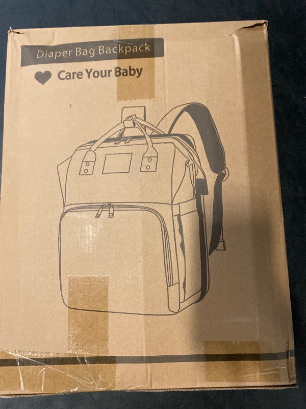Photo 1 of Astro alan Baby Diaper Bags with Changing Station, Waterproof Diaper Bag Backpack for Moms Dads with USB Charging Port, Baby Shower Gifts, Large Capacity diaper backpack, Black