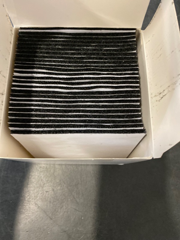 Photo 1 of Uikro Hook and Loop Tape, 4 x 4 Inches Heavy Duty Fastener Strips with Adhesive for Indoor and Outdoor Use, 24 Pack