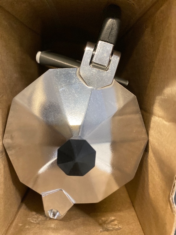 Photo 1 of Primula Classic Stovetop Espresso and Coffee Maker, Moka Pot for Italian and Cuban Café Brewing, Greca Coffee Maker, Cafeteras, 3 Espresso Cups, Silver