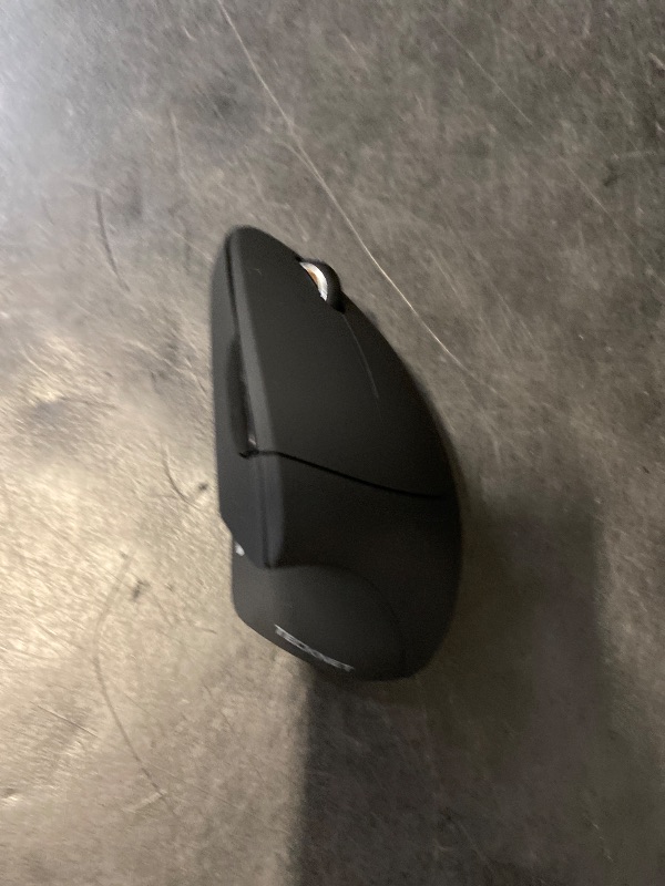 Photo 1 of TECKNET Ergonomic Mouse, Wireless Bluetooth Vertical Mouse, 4800 DPI Optical Tracking, 6 Adjustable DPI, Quiet Clicks, 2.4GHz with USB A Receiver, 6 Buttons, Wide Compatibility - Black