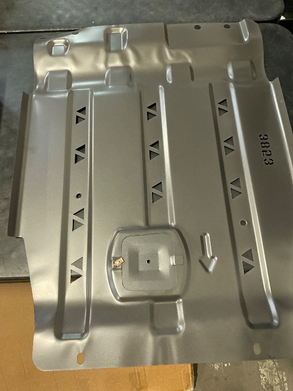 Photo 1 of 2025 Upgrade Transmission Skid Plate Compatible with 2015-2022 Ford F150 3D Manganese Steel Splash Panel Shield Replace OEM Diaper