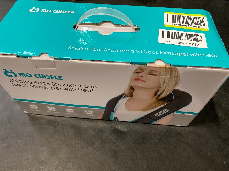 Photo 1 of Mo Cuishle Shiatsu Back Shoulder and Neck Massager with Heat, Electric Deep Tissue 4D Kneading Massage, Best Gifts for Women Men Mom Dad, Fathers Day, Mothers Day, Christmas Gifts