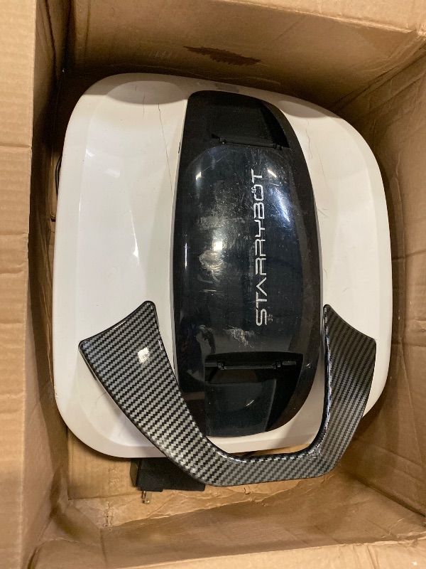 Photo 1 of Cordless Robotic Pool Cleaner, Portable Swimming Robotic Pool Vacuum Self-Parking Technology,150Mins Runtime,Pool up to 900 Sq.Ft, Ideal for Above-Ground Pools
