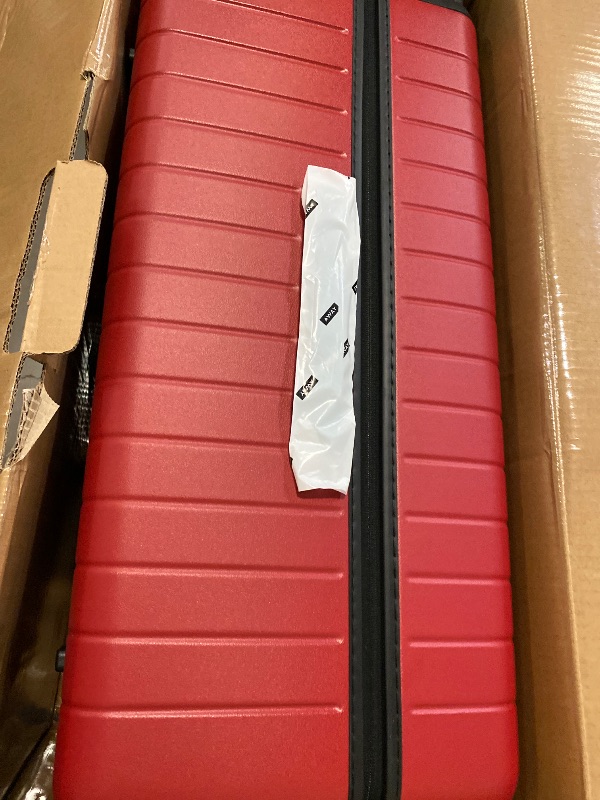 Photo 1 of Away Large Trunk Luggage, 31 Inch Hardside Suitcase with Spinner Wheels, Lightweight & Durable, TSA Lock, Ideal for Long Trips, Tango Red