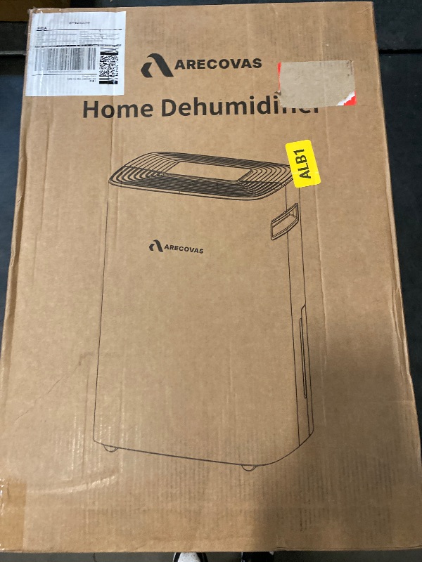 Photo 1 of Dehumidifier for Basement, 52 Pints Dehumidifiers for Bedroom Bathroom Large Room Home, 4500 Sq.Ft Dehumidifier with Drain Hose, 2025 Energy Star Certificate, Humidity Control, 24H-Timer, Auto Defrost
