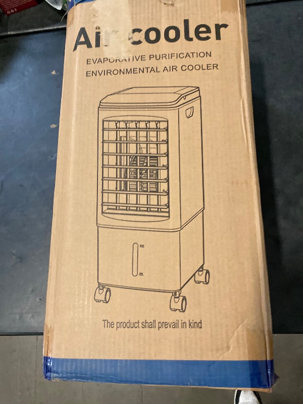 Photo 1 of Portable Air Conditioners, Portable AC Unit, Evaporative Air Cooler w/1.6 Gal Water Tank, 3 Speeds, 60°Oscillation, Windowless Air Conditioner w/7.5H Timer, Swamp Cooler for Room Home Office