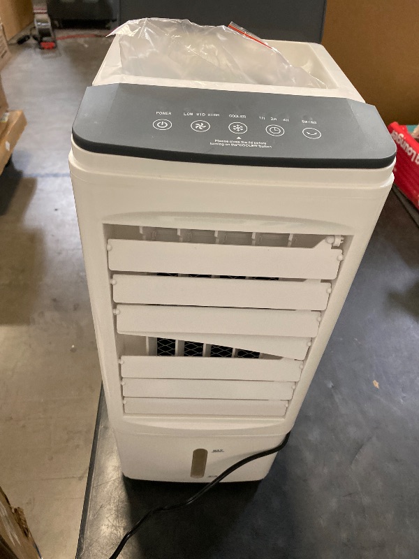 Photo 1 of Portable Air Conditioners, Portable AC Unit, Evaporative Air Cooler w/1.6 Gal Water Tank, 3 Speeds, 60°Oscillation, Windowless Air Conditioner w/7.5H Timer, Swamp Cooler for Room Home Office