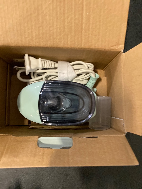 Photo 1 of PIOMATIC Travel Iron Mini with Steam for Clothes with Dual Voltage, Portable Mini Ironing Machine with Non-Stick Soleplate, Small Iron for Sewing, Quilting and Handcraft