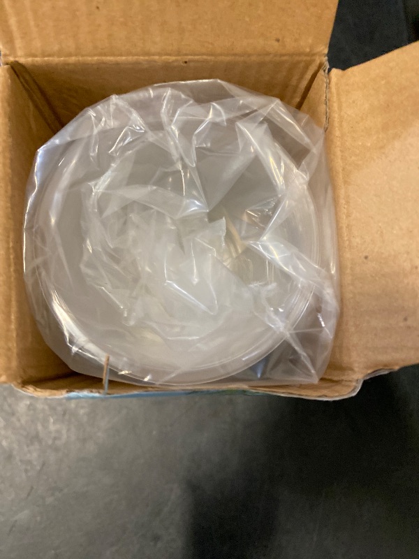 Photo 1 of Turbo Bee 50 Pack 9 oz Clear Plastic Cups, Drinking Cups Disposable, Punch Plastic Party Cup for Wine, Juice, Iced Coffee and Cold Beverage