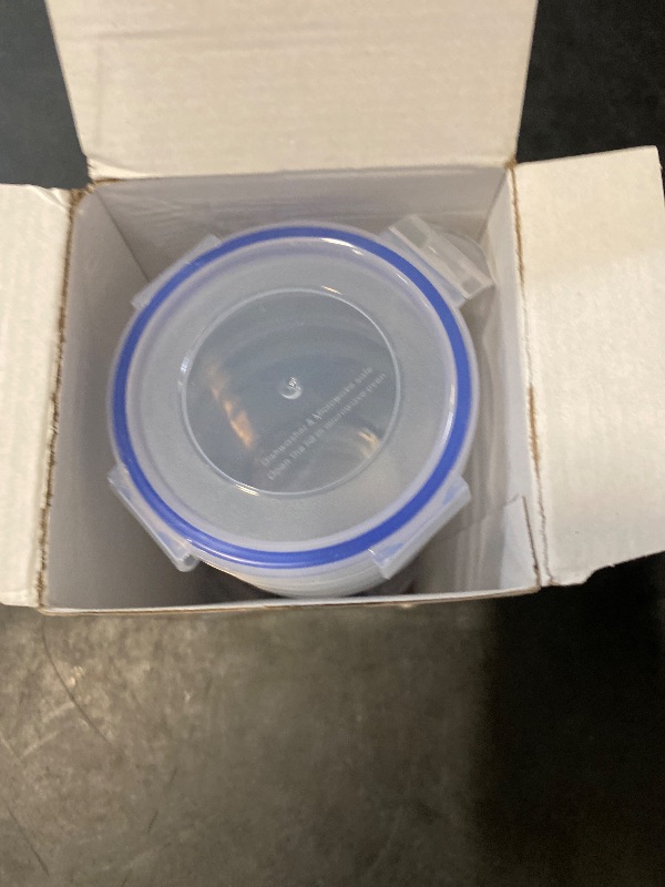 Photo 1 of 4 Pack Overnight Oats Containers with Lids, Oatmeal Container, 16oz Leak Proof Oats Jars, BPA Free, Reusable, Portable Plastic Food Storage Container for Oatmeal, Yogurt, Soup, Cereal, Milk and More