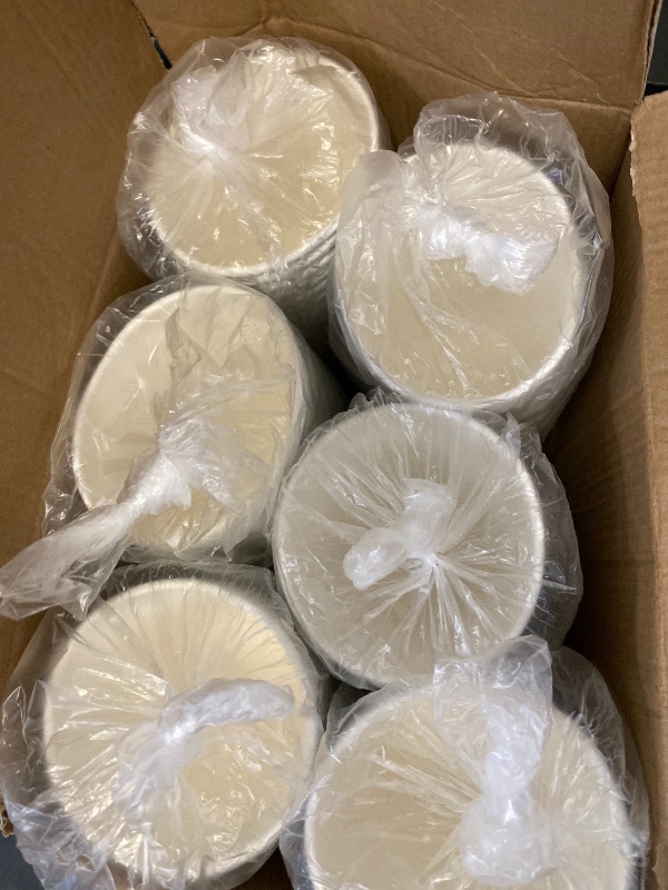 Photo 1 of Lamosi Coffee Cups 16 oz 180 Pack, Disposable Coffee Cups, Disposable Cup,16 oz Hot Cup, Paper Insulated Cup for Cold Hot Drinks (No Lids)