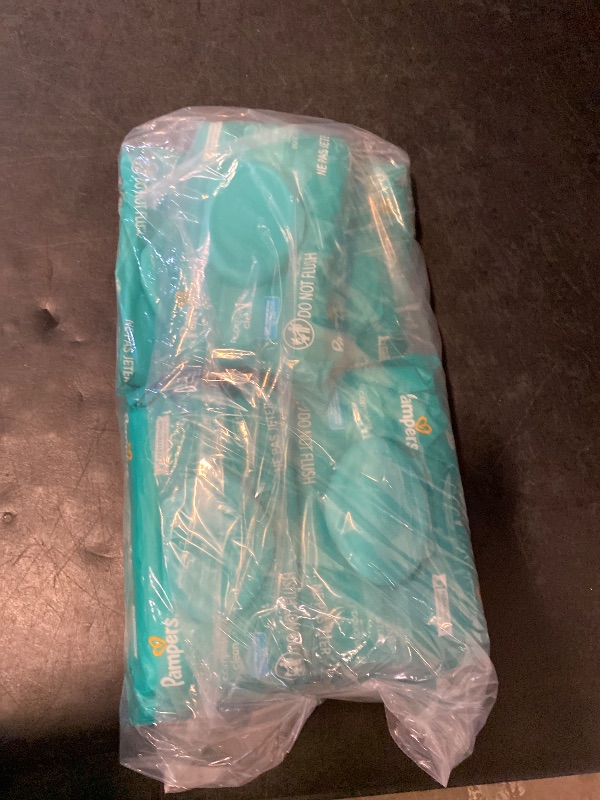 Photo 1 of Pampers Baby Wipes, Complete Clean Baby Fresh Scented Wipe, Gently Cleans Head to Toe, 504 Total (7 Flip-Top Packs)