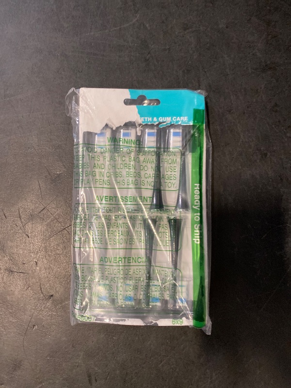 Photo 1 of AquaSonic Duo PRO 8-Pack Replacement Brush Heads - Upgraded Proflex Brush Heads for Improved Plaque Removal - ADA Accepted - Genuine AquaSonic