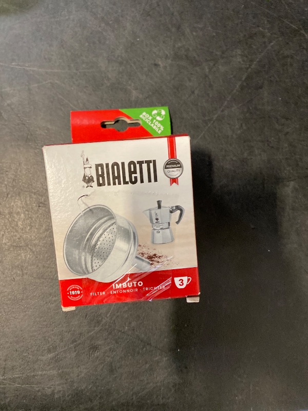 Photo 1 of Bialetti 06610 Moka Express 3-Cup Replacement Funnel