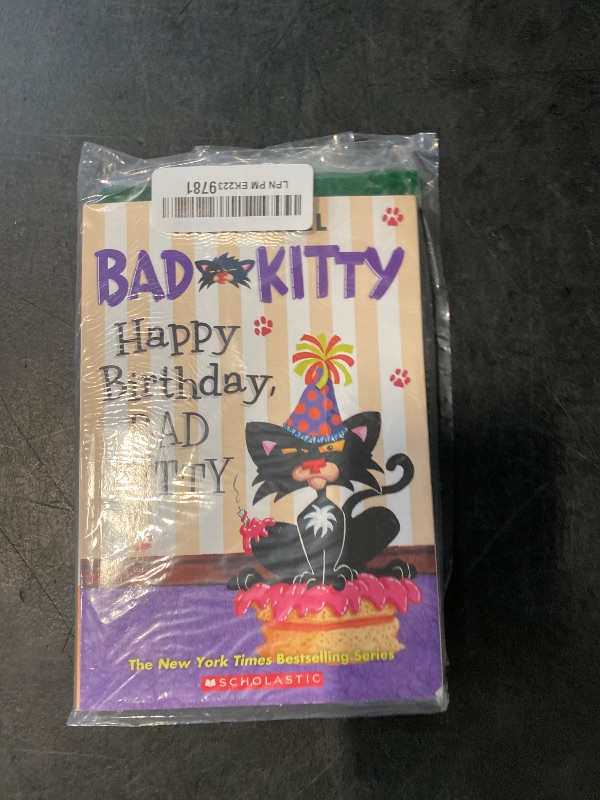 Photo 1 of Bad Kitty Chapter Book: Happy Birthday, Bad Kitty