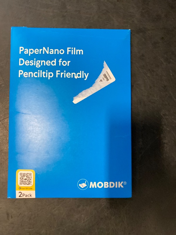 Photo 1 of MOBDIK 2 Pack Paperfeel Screen Protector Compatible with iPad A16 11th / 10th Generation (2025/2022) & iPad Air 11 M3 2025 / M2 2024, Crafted for Natural Writing, Less Reflection, Easy Installation