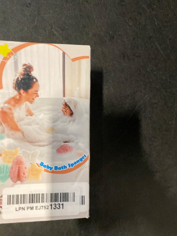 Photo 1 of MoHern Konjac Baby Sponge for Bathing, 5Pcs Natural Cute Shapes, Kids Bath sponges for Infants, Toddler Bath time, Plant-Based, Extra Soft