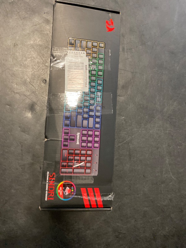 Photo 1 of Redragon Mechanical Gaming Keyboard Wired, 11 Programmable Backlit Modes, Hot-Swappable Red Switch, Anti-Ghosting, Double-Shot PBT Keycaps, Light Up Keyboard for PC Mac