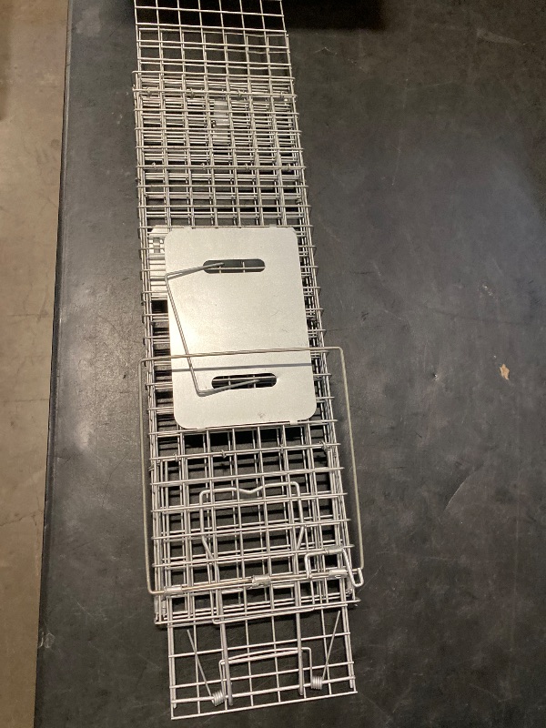 Photo 1 of HOMESTEAD Heavy Duty Live Trap - Professional Style One-Door Live Animal Traps for Rabbit, Squirrel, Possum, Skunk, Kitten, Mink Small