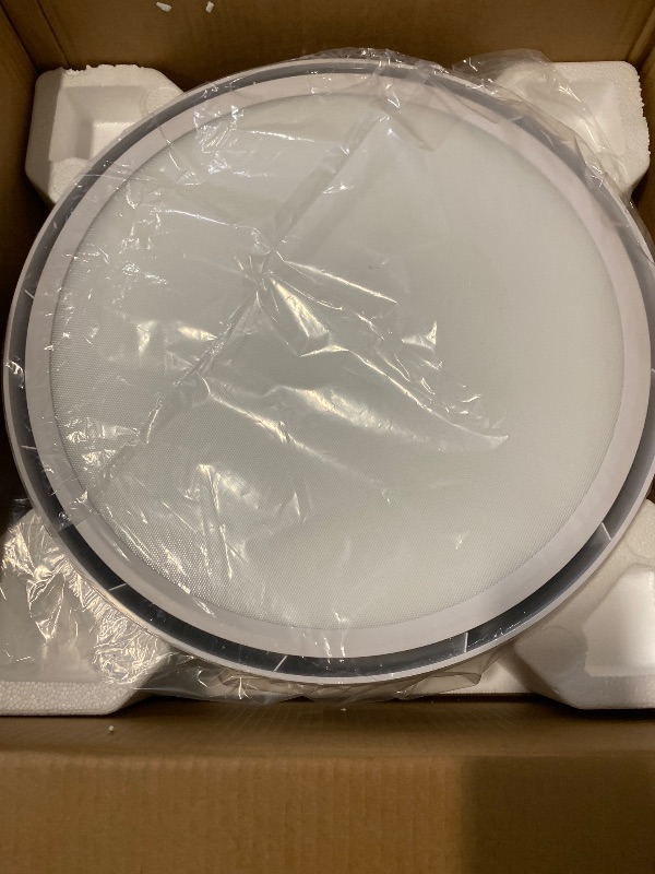 Photo 1 of Ceiling Fans with Lights Flush Mount Modern CCT 3000K-6000K White 17.7?
Ceiling Fan with Light Bladeless Remote LED Lights 6 Speeds Stepless dimming Bedroom Study Room