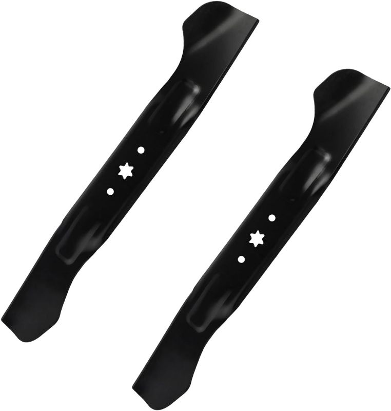 Photo 1 of (2PCS) 942-04290 High Lift Lawn Mower Blades - Replace Cub Cadet/MTD/Troy Bilt 742-04244 742-04244A 742-04290 942-04244 942-04244A - Fits XT1 XT2 LTX1045 - for 46" Deck Lawn Mower