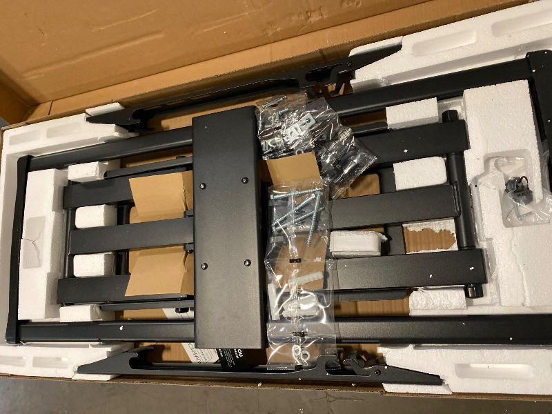 Photo 1 of HumanCentric Heavy Duty TV Wall Mount for 75-100" TVs Flat or Curved up to 176lb, Full Motion, 15° Tilt, 45° Swivel, 24" Extension, Max VESA 900x600mm, Hardware Included Install on Wood or Concrete