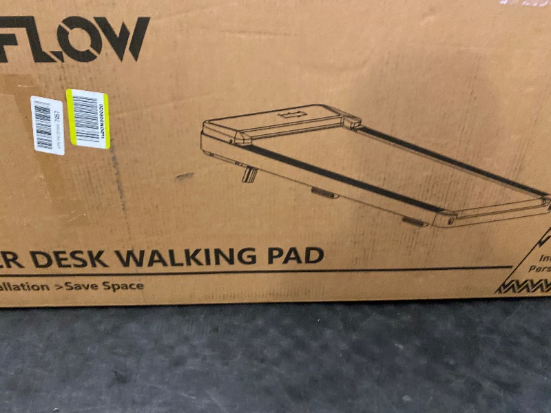 Photo 1 of Walking Pad,Treadmill with Incline for Home Office, 2.5HP Portable Under Desk Treadmill with 265 Lbs Capacity,Remote Control, Led Display