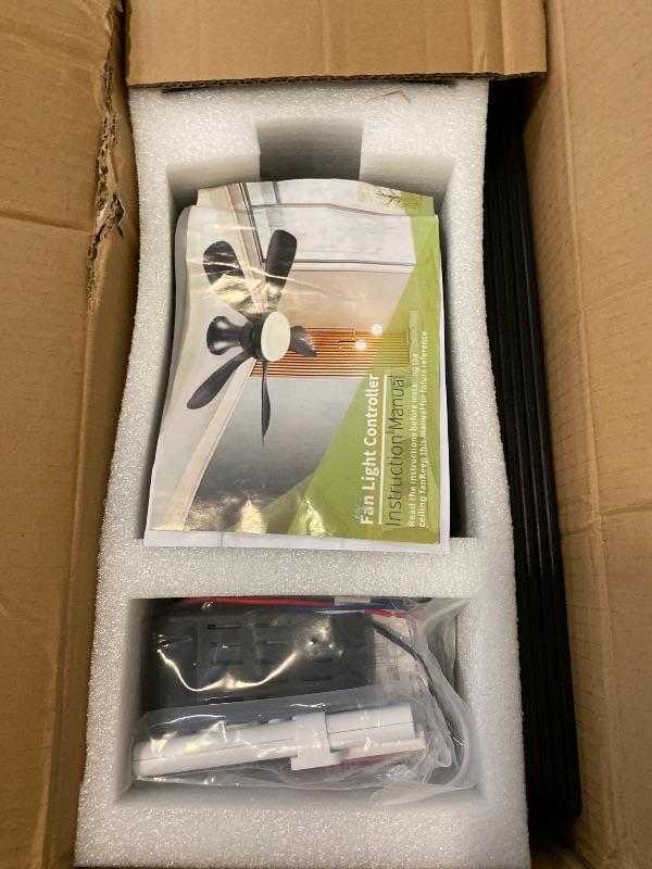 Photo 1 of 42" Ceiling Fans with Lights-Low Profile Ceiling Fan with Light and Remote/APP Control,Flush Mount,DC Reversible,LED Dimmable Black Ceiling Fans for Bedroom,Indoor/Outdoor Patio Use