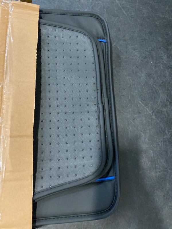 Photo 1 of Skechers Car Floor Mats,Waterproof Universal Fit Car Mats,Faux Leather Car Floor Mats,Carbon Floor Mats for Cars with Anti-Slip Skechers Heel Pad Fit for SUV,Vans,Sedans,Trucks,Blue