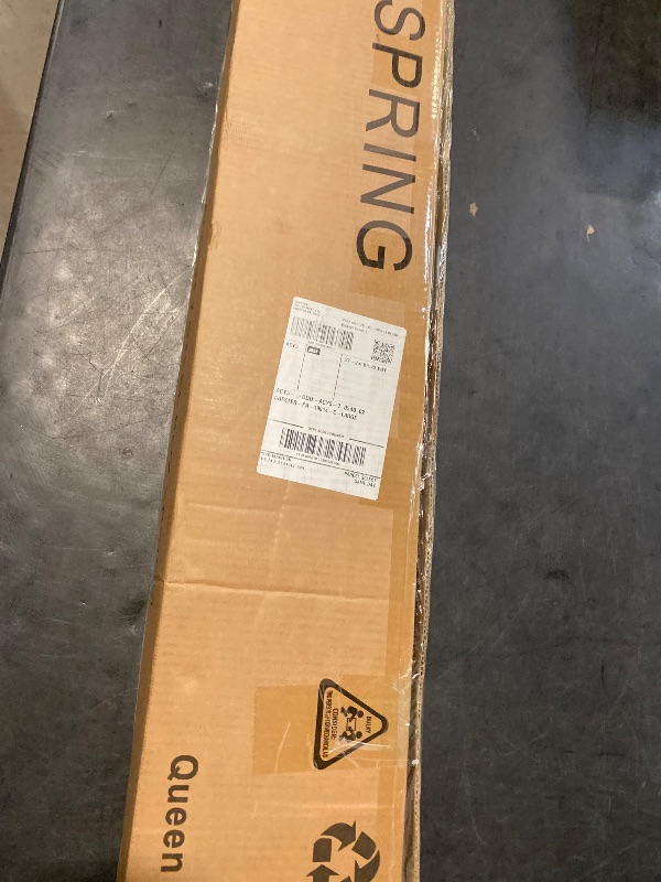 Photo 1 of Qingzhou 5 Inch Box Spring for Queen Bed, Heavy Duty Metal Mattress Foundation, 3000 lbs Capacity, Low Profile Bed Base, Noise-Free, Easy Assembly, Fabric Cover