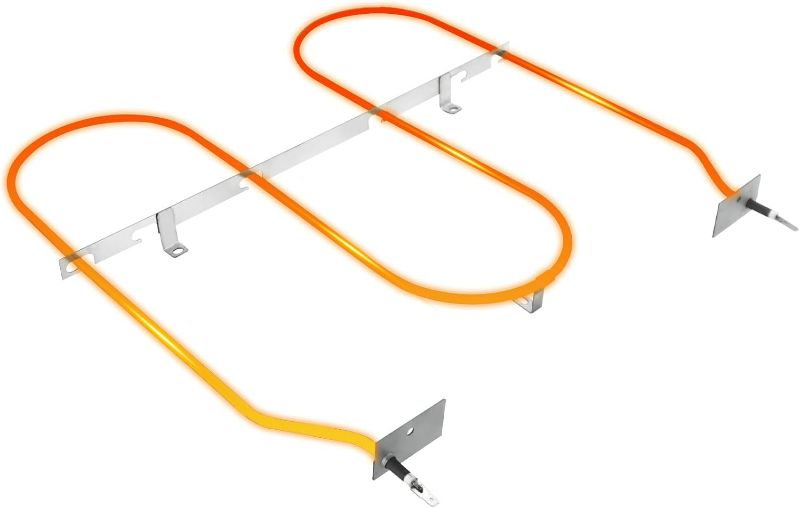 Photo 1 of WP9760771 Range Oven Broil Heating Element Compatible with Whirlpool IBS550PWS,RBS245PRS, IBS350PXS,RBS245PRB,RBD245PRS, Replace 9760771, 4456103, PS11747303?9760767?4448698?4452154?