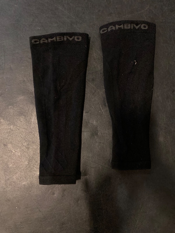 Photo 1 of CAMBIVO Calf Compression Sleeve for Women & Men, 20-30mmHg Footless Compression Socks