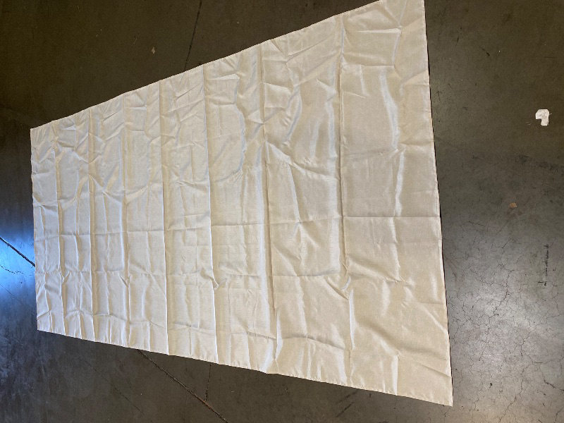 Photo 1 of Wrinkle-Free Rectangle Outdoor Burlap Tablecloth for Picnic, Party, Wedding and Camping, Waterproof Easy Wipe Clean Table Cloth for Home Decor (Oblong, 60 x 120 Inch (10-12 Seats), Ivory