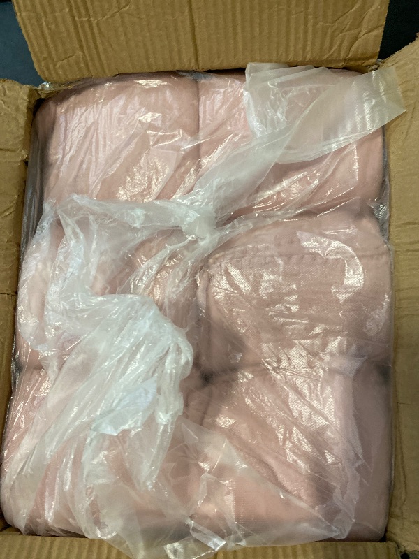 Photo 1 of CAI TENG Fleece Throw Blanket Bulk 6 Pack Blankets Soft Lightweight for Kids Cozy Polar Fleece Blanket 50 x 60 Solid Pet-Friendly Bed Sofa Couch Fleece Fabric Travel Wedding Gift Outdoor Pink