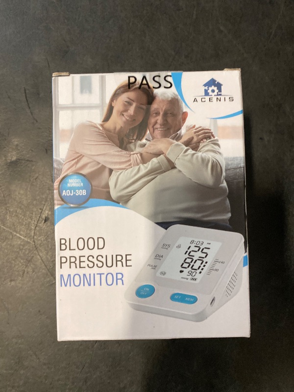 Photo 1 of Blood Pressure Machine - Automatic Blood Pressure Monitor for Home Use - Large 4 Color LCD Screen and Adjustable Large Cuff for Reliable Readings - Irregular Heartbeat and Hypertension Detection