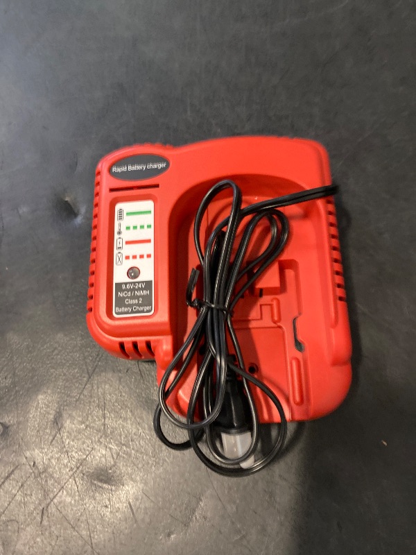 Photo 1 of Biswaye 9.6V-18V-24V Battery Fast Charger BDFC240 Compatible with Black & Decker 18V 24V 14.4V 12V 9.6V Slide Battery HPB18-OPE HPB18 HPB14 HPB12 HPB96 244760-00 A1718 FS180BX FS18C