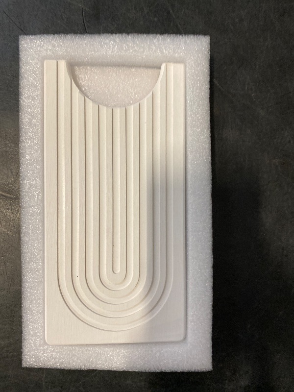 Photo 1 of Diatomite Sink Mat Super Absorbent Stone Tray for Kitchen Counter Quick Drying Drip Catcher Design Versatile Kitchen Faucet Splash Guard