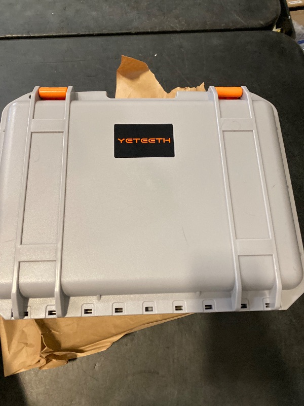 Photo 1 of YETEETH Hard Case for DJI Air 3S Air 3, Waterproof Pressure Resistant Carrying Case for DJI Air 3S/3 Accessories - Fits for RC 2/RC-N2/RC-N3 (Grey)