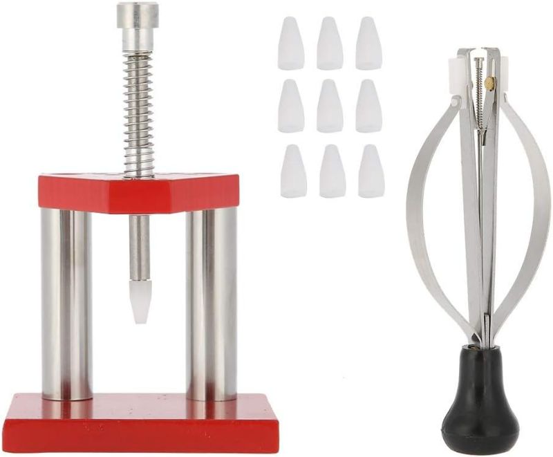 Photo 1 of Watch Pointer Remover, Watch Cover Lifter Watch Repair Kit Watch Battery Replacement Tool Kit Watch Hand Puller Plunger Remover Set Watch Hand Presser Lifter for Watchmaker