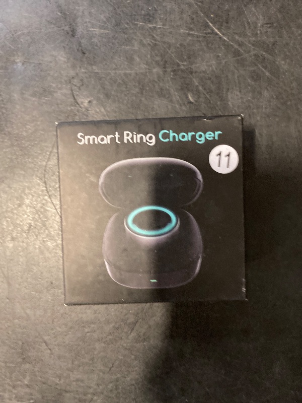 Photo 1 of Wireless Charger Case for Oura Ring Gen3 Heritage/Horizon | Small Portable Travel Charging Box | for Smart Ring | Size 8