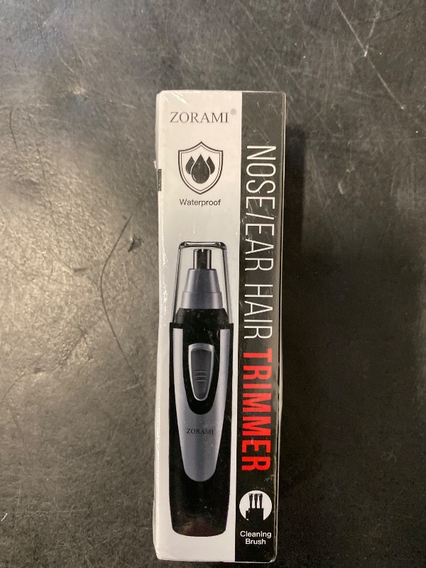 Photo 1 of Ear and Nose Hair Trimmer Clipper - 2025 Professional Painless Eyebrow & Facial Hair Trimmer for Men Women, Battery-Operated Trimmer with IPX7 Waterproof, Dual Edge Blades for Easy Cleansing Black